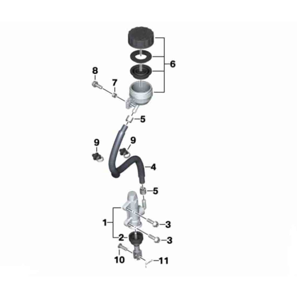 Deposito Freno Trasero Bmw G Gs G R Motos Y Servitecas