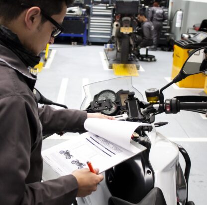 Revisión tecnicomecánica para motos de alto cilindraje