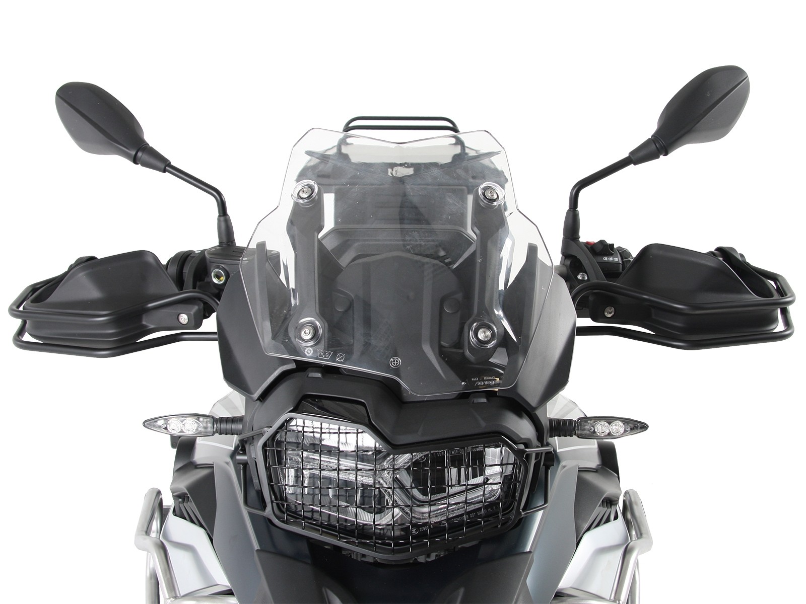 Kit de protección de cubremanos negro  Accesorios y Recambio de Moto en  Mas Moto