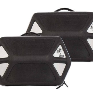 Juego De Maletas Laterales Royster Speed Negro / Gris