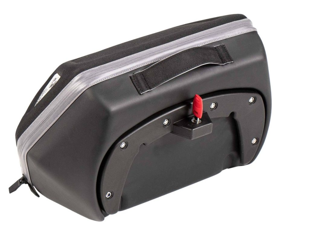 Juego De Maletas Laterales Royster Speed Negro / Gris
