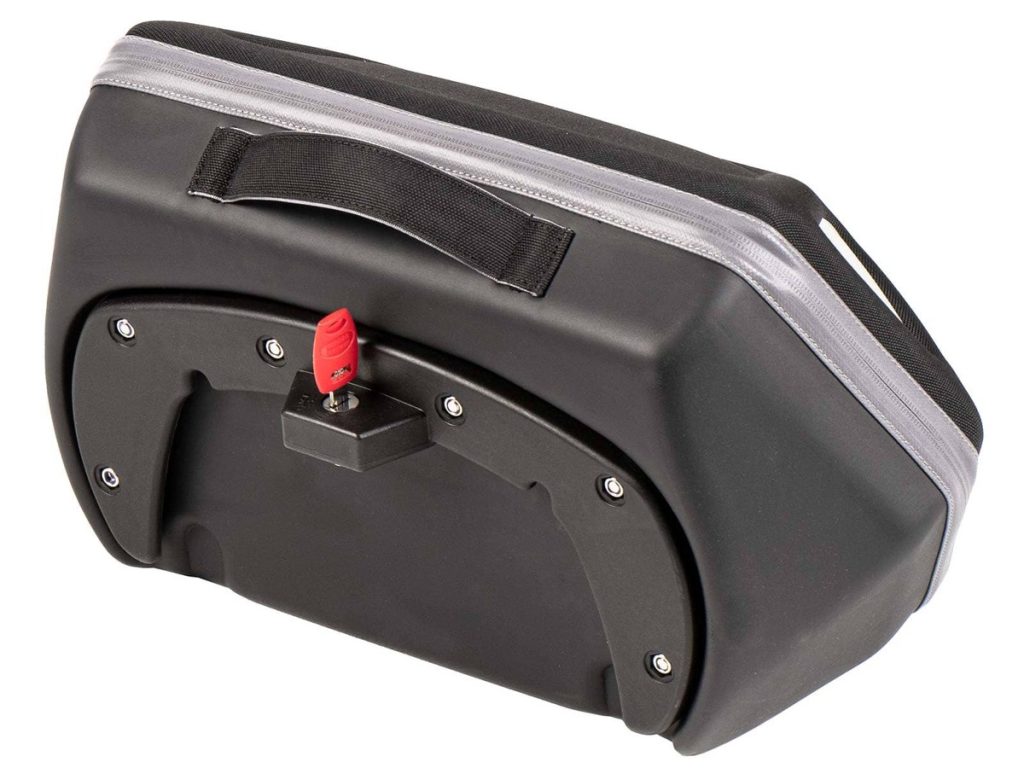 Juego De Maletas Laterales Royster Speed Negro / Gris