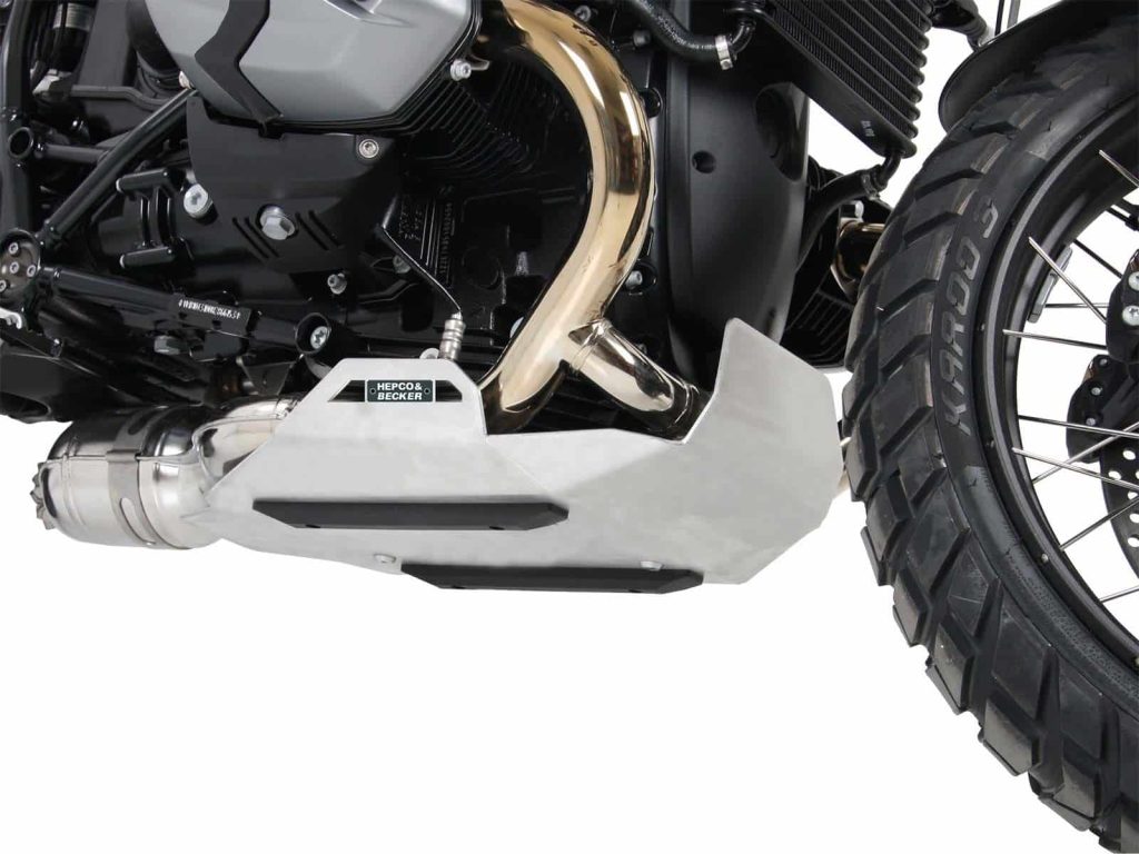 Skid plate marca hepco y becker para motocicleta BMW R nine T