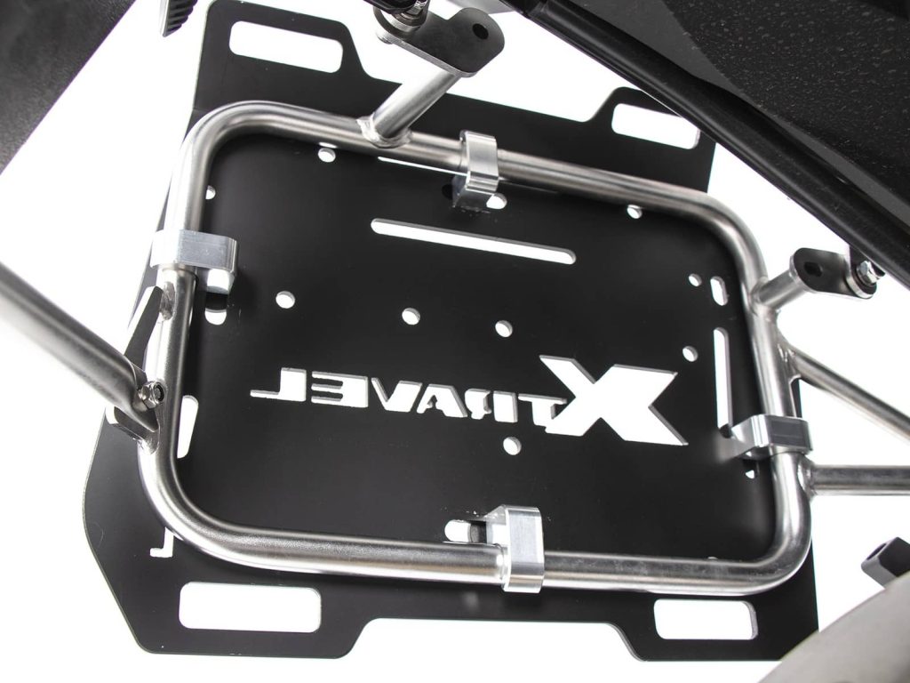 Juego De Maletas Laterales Xtravel Con Placas Universal