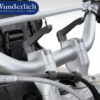 Elevador de manillar plata para BMW R1200GS