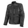 ropa chaqueta motociclista hevik negra