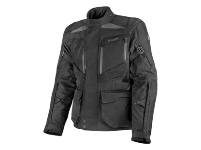 ropa chaqueta motociclista hevik negra