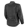 ropa chaqueta motociclista hevik negra