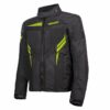 ropa chaqueta motociclista hevik negra