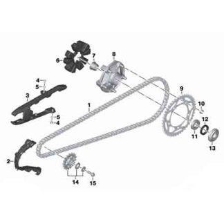 REPUESTO PIÑON DELANTERO BMW F750GS/F850GS/ADV/F900R/F900XR
