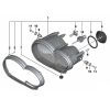 REPUESTO TUERCA INSERTADA M5 FIJACION FARO PRINCIPAL BMW R1200GS K25/ADV