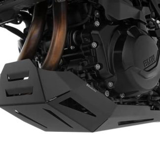 Skid plate negro para motocicleta BMW