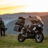 Protecciones para motocicleta BMW acero inoxidable