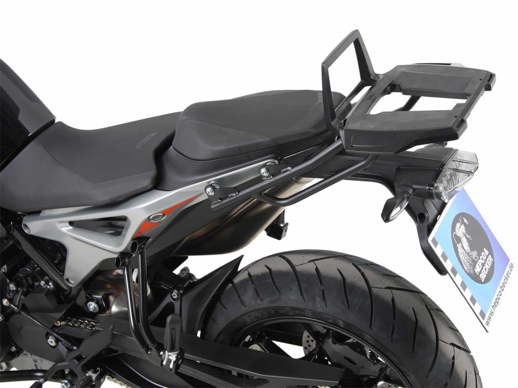 Alurack negro para KTM 790 marca Hepco y becker