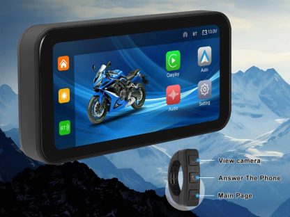 Pantalla Carplay y Android motorcycle 6.25" HD - Image 6