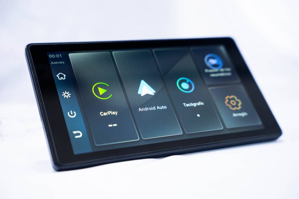 Pantalla Carplay y Android motorcycle 6.25" HD