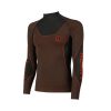 Camisa Técnica Hevik Nashira Verano Naranja/Negro