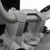 Elevador manillar 40mm plata sin navegador BMW F850GS / ADV / F900GS / ADV