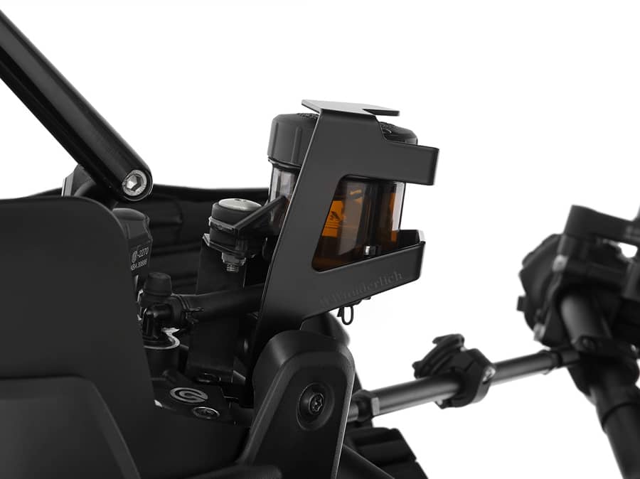 Protección del depósito de líquido de frenos Wunderlich delantero negro Harley Davidson Pan America 1250 / Special