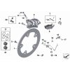 Tornillo Disco Freno Trasero BMW R1200GS-K25/ADV/K50/K51/R-NINET/K1600GT/F800R/F750GS/F850GS/ADV