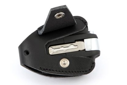 Protector En Cuero Negro Mando / Llave WUNDERLICH BMW R18 - Image 3