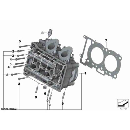 Empaque Culata BMW C600 / C650S / C650GT