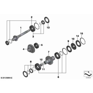 Retenedor Eje De Salida BMW C600 / C650S / C650GT