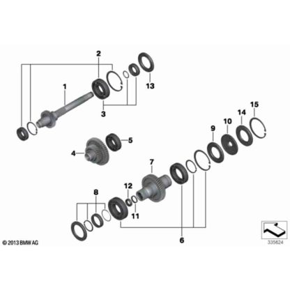 Retenedor Eje De Salida BMW C600 / C650S / C650GT