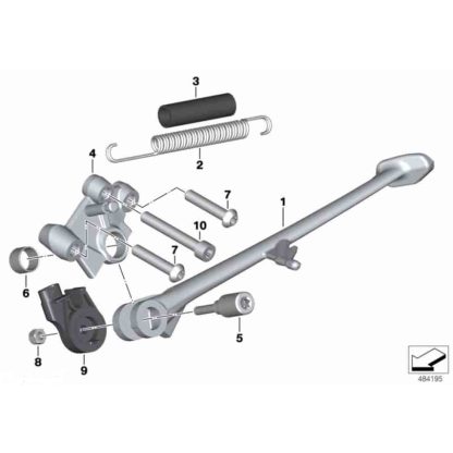 Tornillo Caballete Lateral BMW F700GS / F800GS / ADV / R / GT