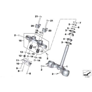 Tornillo Dirección BMW S1000R / M1000R