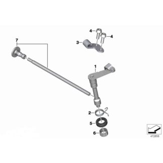 Resorte Leva Accionamiento Embrague BMW G310GS / G310R