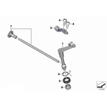 Resorte Leva Accionamiento Embrague BMW G310GS / G310R