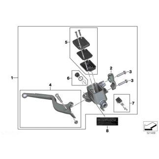 Manigueta Freno Delantero BMW G310GS / G310R