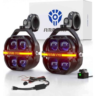Juego De Luces Exploradoras Led FUTURE EYES X100 AMARILLO/BLANCO