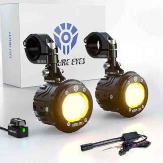 Juego De Luces Exploradoras Led FUTURE EYES F20 AMARILLO/BLANCO