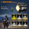 Juego De Luces Exploradoras Led FUTURE EYES F20 AMARILLO/BLANCO