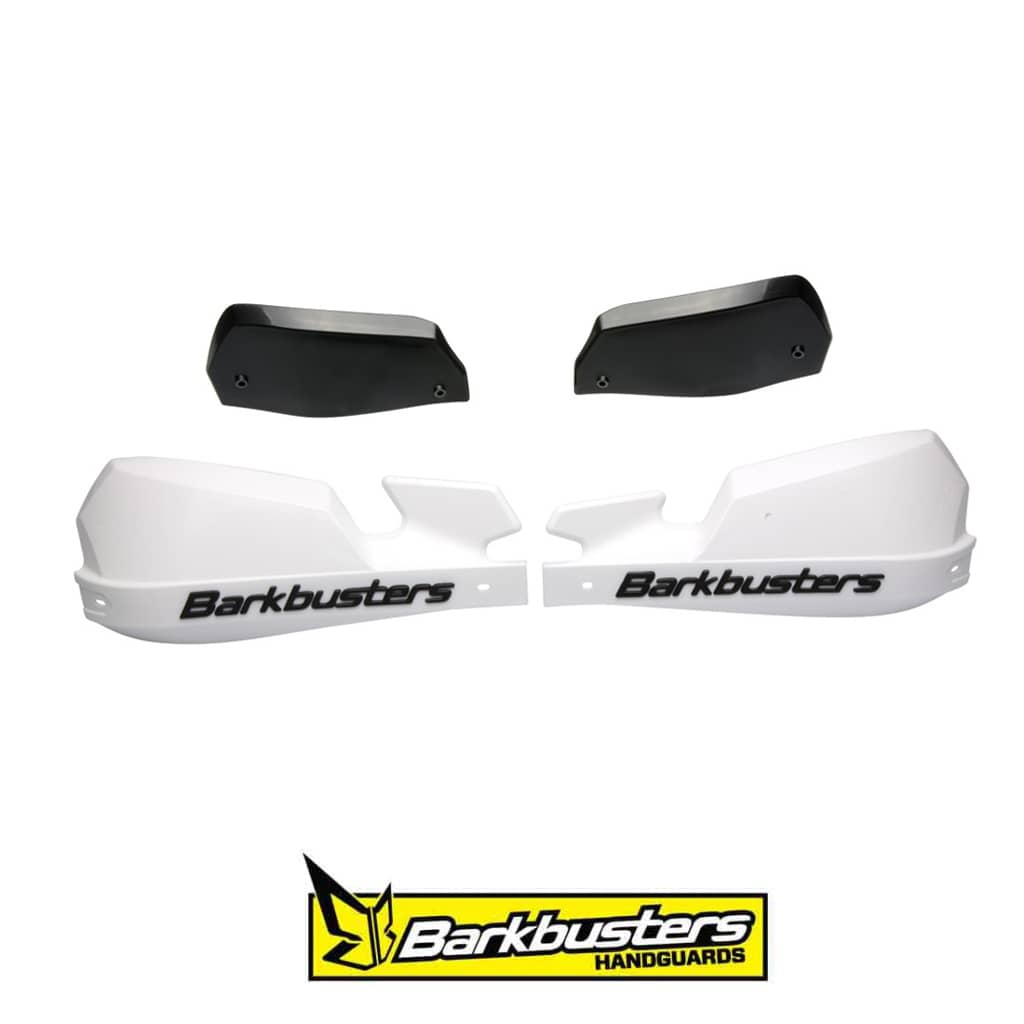 Juego De Plásticos Protectores De Manos Barkbusters Blanco
