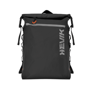 Mochila Impermeable HEVIK Atlantic 19L Negro/Naranja