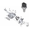 Sensor De Temperatura Líquido Refrigerante BMW Serie F K8x / K50 / K51 / R1250GS / ADV / C400X / GT / S1000R / RR / XR / K1600GT